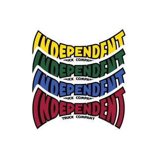 Independent Truck Company Span Logo Assorted Sticker