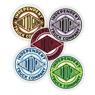 Independent Truck Company BTG Summit 78 Assorted Stickers