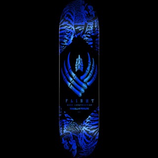 Powell Peralta Skeleton Foil Flight Skateboard Deck
