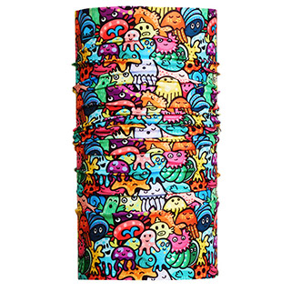 Turtle Fur Comfort Shell Classic Totally Tubular Reversible Neck Tube - Youth