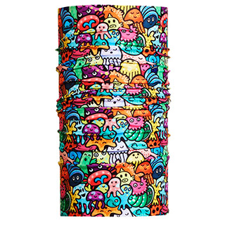 Turtle Fur Comfort Shell Classic Totally Tubular Reversible Neck Tube - Youth