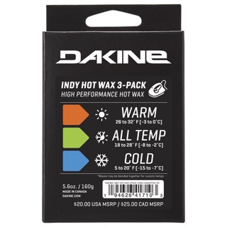 Dakine Indy Hot Wax - 3-Pack