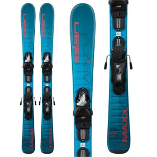 Elan MAXX Blue Jr. Skis with EL 7.5 GW CA Jrs. Ski Bindings - Youth