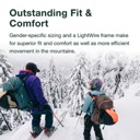 Osprey Sopris 32 Backcountry Ski Pack Magma Brown / Raven Black image 3