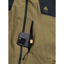 Burton Reserve 2L Jacket - Men's True Black / Dried Moss image 6