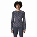 Patagonia Capilene Midweight Crew Top - Women's Snowshoe Hare: New Navy image 2