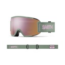 Olive Warm Steel Frame / ChromaPop Everyday Rose Gold Mirror & Clear Lenses