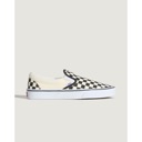 Vans Classic Slip-On Shoes - Unisex Black / White / Checkerboard White image 3