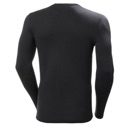 Helly Hansen Lifa Merino Midweight Crew Top - Men's Black image 2