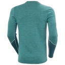 Helly Hansen Lifa Merino Midweight Crew Top - Men's Opal Green image 2