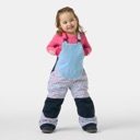 Helly Hansen Rider 2 Insulated Bib Pant - Kid's Bright Blue AOP image 3