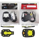 Fischer Ranger Free Vibram GripWalk Replacement Soles Black / Yellow image 1