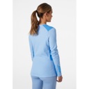 Helly Hansen Lifa Merino Midweight Crew Top - Women's Bright Blue image 2