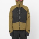 Salomon Venom Full Zip Jacket -  Men's Brilliant Olive / Deep Black image 4
