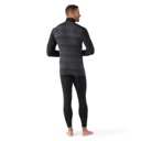 Smartwool Classic Thermal Merino Base Layer 1/4 Zip Top - Men's Black Color Shift image 3