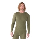 Smartwool Classic Thermal Merino Base Layer Crew Top - Men's Winter Moss Heather image 2