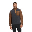 The North Face Yumiori 1/4 Zip Jacket - Men's Asphalt Grey / Burnt Umber / Summit Gold image 6