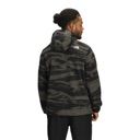 The North Face Glacier Fleece Pullover Hoodie - Men's New Taupe Green Edge of Light Print image 7