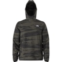 The North Face Glacier Fleece Pullover Hoodie - Men's New Taupe Green Edge of Light Print image 1