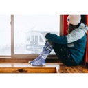 Darn Tough Swirlwind Over-the-Calf Lightweight with Cushion Socks - Women's Midnight image 4