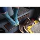 Darn Tough Hiker Micro Crew Midweight with Cushion Socks - Women's Aqua Heather image 2