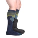 Darn Tough Solstice Over-the-Calf Lightweight Socks - Men's Eclipse image 3