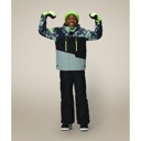 686 Geo Insulated Jacket - Boy's Blue Hemisphere Colorblock image 5