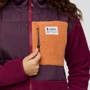 Cotopaxi Trico Hybrid Hooded Jacket - Women's Blackberry and Jam image 5
