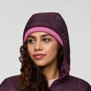 Cotopaxi Trico Hybrid Hooded Jacket - Women's Blackberry and Jam image 3