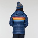 Cotopaxi Fuego Down Hooded Jacket - Men's Deep Sea Stripes image 3