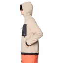 Mountain Hardwear First Tracks Fleece Pullover Hoody - Men's Badlands Heather / Black image 2