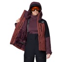 Mountain Hardwear Powder Maven Jacket - Women's Bourbon Brown / Blackberry / Black image 6