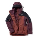 Mountain Hardwear Powder Maven Jacket - Women's Bourbon Brown / Blackberry / Black image 12