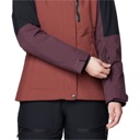 Mountain Hardwear Powder Maven Jacket - Women's Bourbon Brown / Blackberry / Black image 11