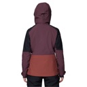 Mountain Hardwear Powder Maven Jacket - Women's Bourbon Brown / Blackberry / Black image 3