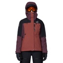 Mountain Hardwear Powder Maven Jacket - Women's Bourbon Brown / Blackberry / Black image 4
