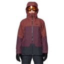 Mountain Hardwear Cloud Bank Gore-Tex Jacket - Women's Bourbon Brown / Blackberry / Black image 4