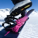 Nidecker LT Supermatic Snowboard Bindings - Unisex Magma image 4
