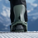 Nidecker LT Supermatic Snowboard Bindings - Unisex Olive image 4