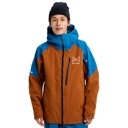 Burton [ak] Cyclic Gore-Tex 2L Jacket - Men's Chestnut Brown / Blue Teal image 3