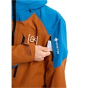 Burton [ak] Cyclic Gore-Tex 2L Jacket - Men's Chestnut Brown / Blue Teal image 6