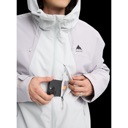 Burton Reserve 2L Jacket - Men's Gray Cloud / Washed Lavender image 6
