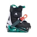 Burton Mini Grom Disc Snowboard Bindings - Youth Green / Multi image 5
