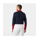 Helly Hansen Lifa Merino Midweight 1/2 Zip Top - Men's Navy / Red image 2