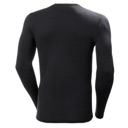 Helly Hansen Lifa Merino Midweight Crew Top - Men's Black image 2
