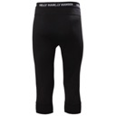 Helly Hansen Lifa Merino Midweight 3/4 Pant - Men's Black image 2
