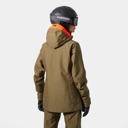 Helly Hansen Powderqueen 3.0 Jacket - Women's Sepia image 2