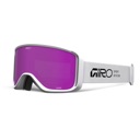 White Stacked Frame / Amber Pink & Yellow Lenses