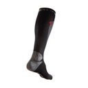 Dissent Pro Fit Compression Nano Tour Socks - Unisex Black / Red image 2