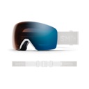 White Vapor Frame / ChromaPop Pro Photochromic Blue Mirror Lens